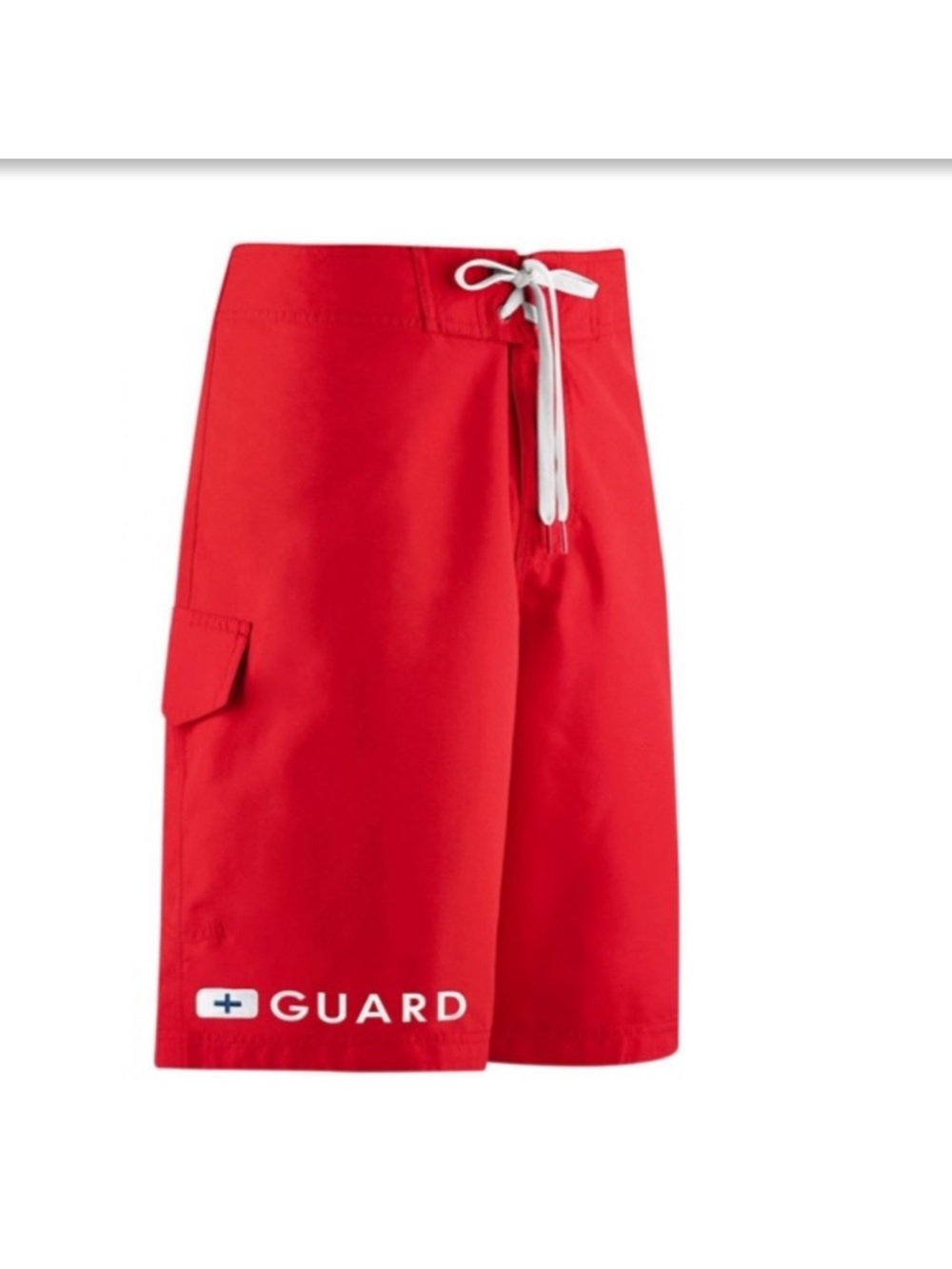 Speedo Red Lifeguard Shorts size 32